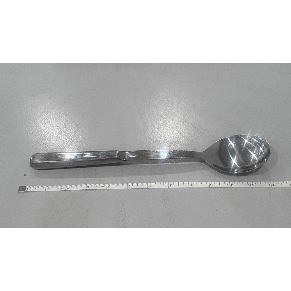 MCM Stainless Steel Serving Spoon Set of Two Serving Spoons
